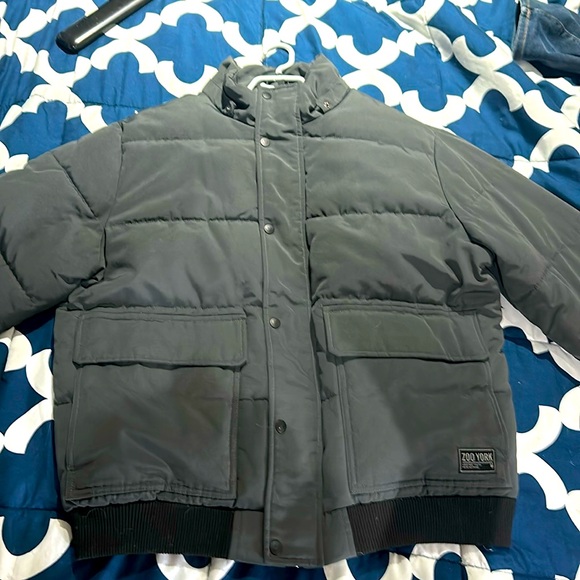 Zoo York- Men’s Large. Grey puffy winter jacket. - Picture 1 of 2